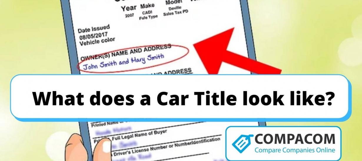 What does a Car Title look like?