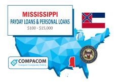 Mississippi Personal Loans up to $35,000 Online