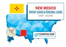New Mexico Personal Loans up to $35,000 Online