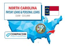 North Carolina Personal Loans up to $35,000 Online