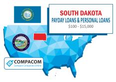 South Dakota Personal Loans up to $35,000 Online
